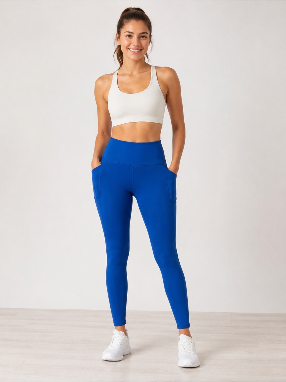 Danskin Royal Blue Leggings Size XS